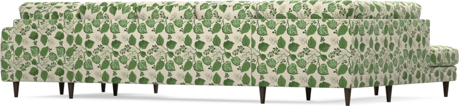 Eden - 3-sits soffa med divan vänster och schäslong höger - Flerfärgad
