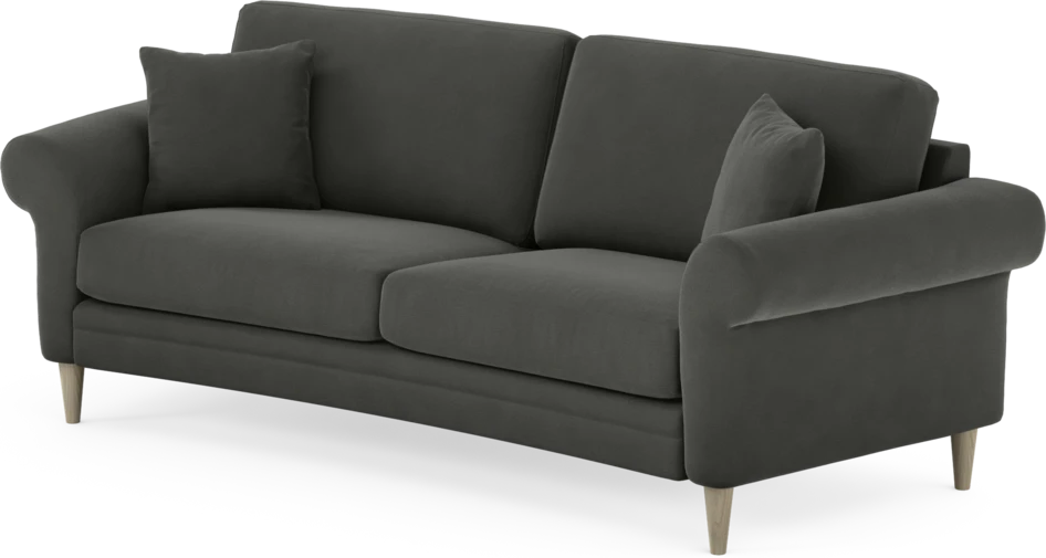 Eden - 2,5-sits soffa svängd - Grå