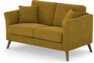 Eden - 2-sits soffa - Gul