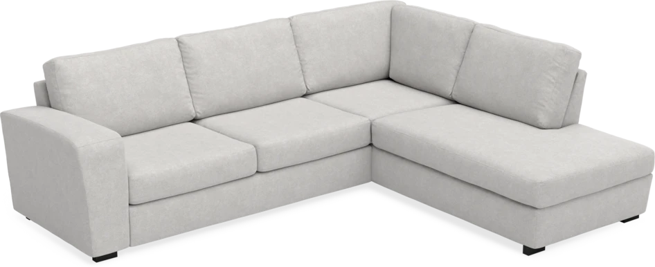 Friday - 2,5-sits soffa med divan höger - Grå