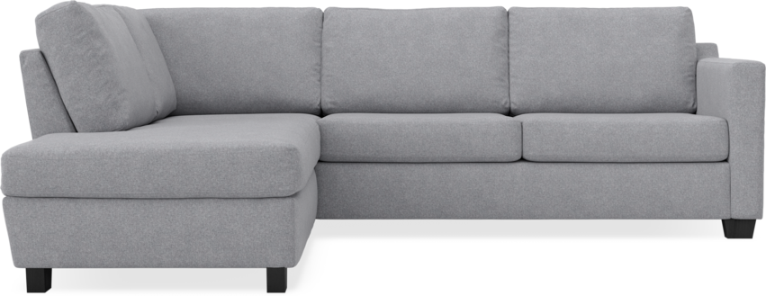 Friday - 2,5-sits soffa med divan vänster - Grå