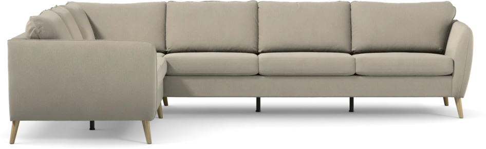 County - Hörnsoffa, 2+3-sits - Grå