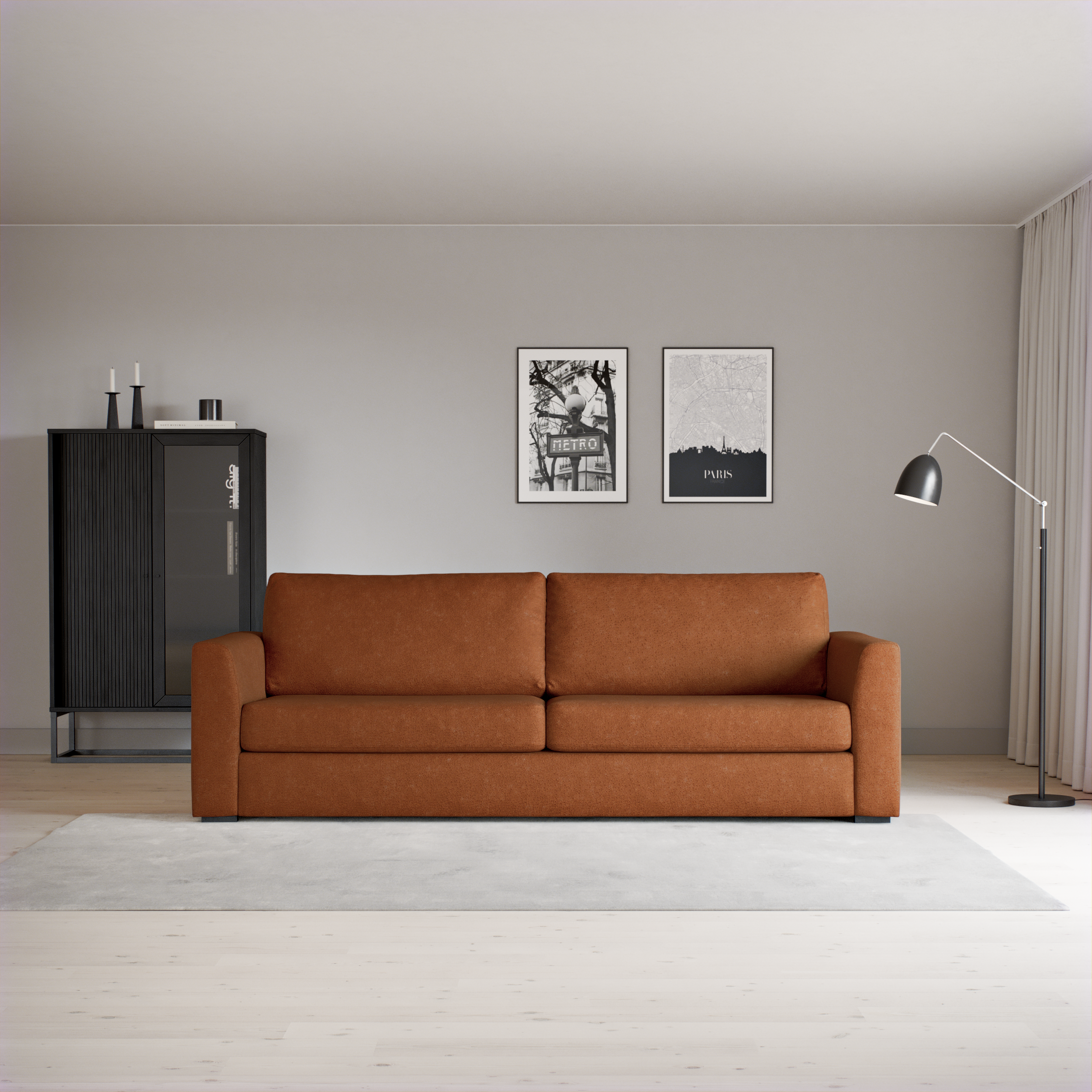 Friday - 3-sits soffa - inspiration
