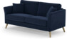 Eden - 2,5-sits soffa - Blå