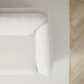 Madison Lux - 3-sits soffa - Vit