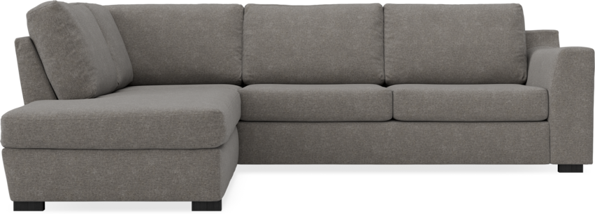 Friday - 2,5-sits soffa med divan vänster - Grå