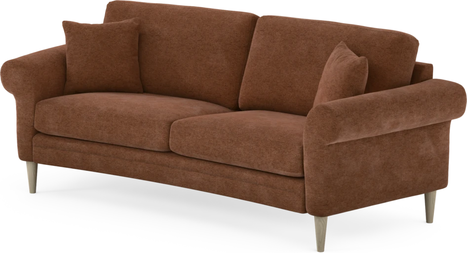 Eden - 2,5-sits soffa svängd - Orange