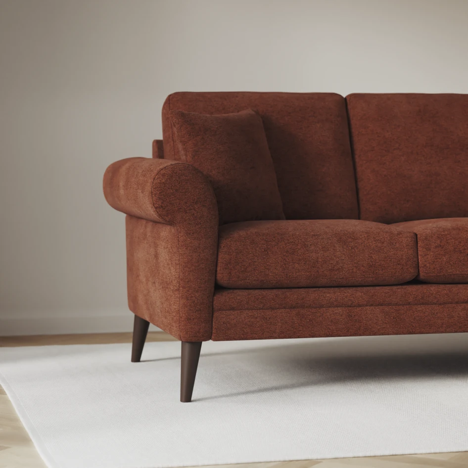 Eden - 2-sits soffa - Orange