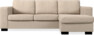 Nevada - 3-sits soffa med flyttbar schäslong - Beige