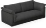 Cherrie Klädsel -  2,5-sits soffa, hel dyna - Svart