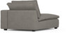 Bellora - Schäslong med armstöd höger - Grå