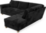 Friday - 2,5-sits soffa med divan höger - Grå