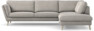 Madison Lux - 3-sits soffa med divan höger - Grå