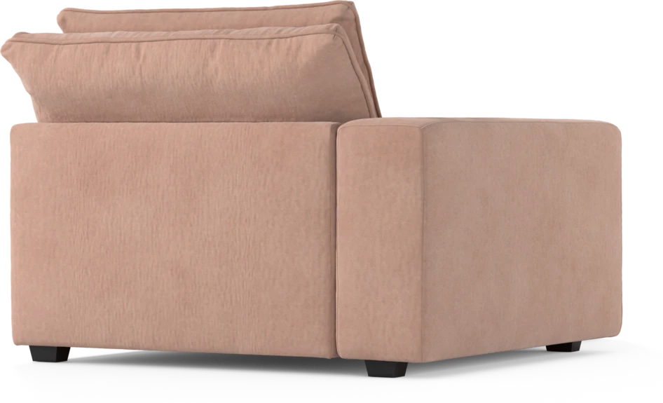Bellora - Schäslong med armstöd vänster - Rosa