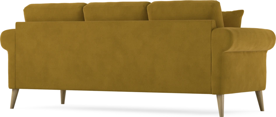Eden - 3-sits soffa - Gul