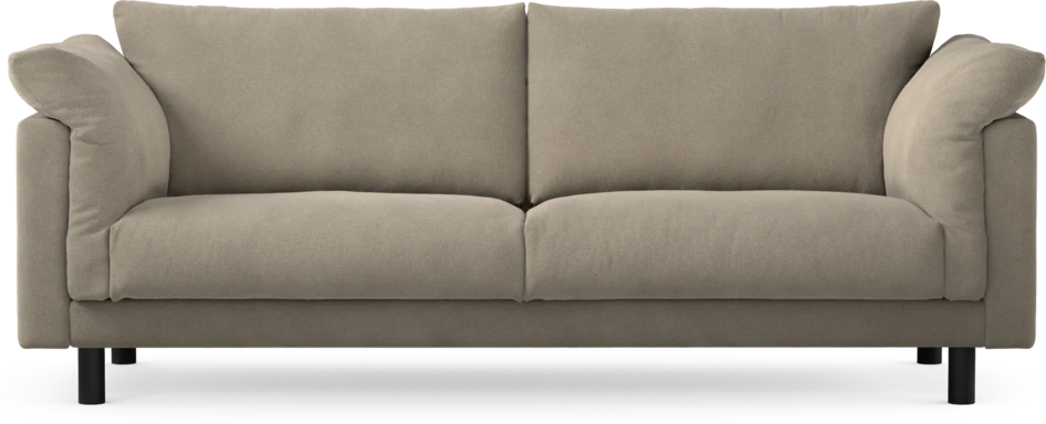 Cherrie - 3-sits soffa, fast klädsel - Beige