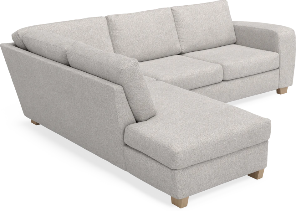 Friday - 2,5-sits soffa med divan vänster - Grå