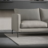 Impression Delux - 3-sits soffa med divan höger - Grå