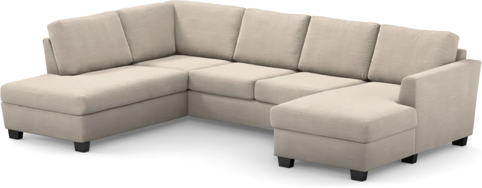 Friday - 3-sits soffa med divan vänster och schäslong höger - Beige