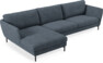 Madison Lux - 3-sits soffa med schäslong vänster - Vit