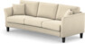 Eden - 3-sits svängd - Beige