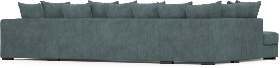 Town - 3-sits soffa med divan vänster och schäslong höger - Blå