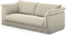 Cherrie - 2,5-sits soffa, hel dyna och kappa - Beige