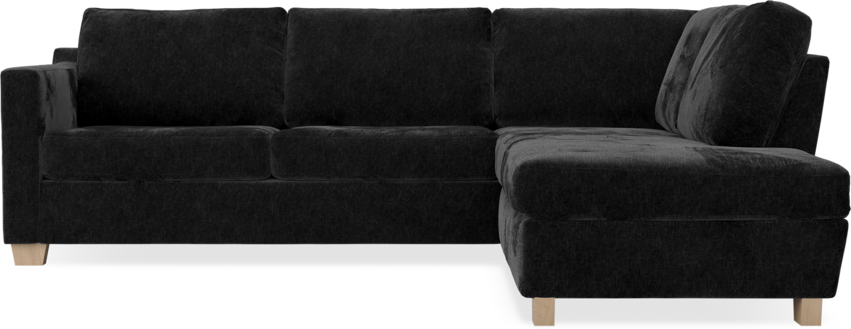 Friday - 2,5-sits soffa med divan höger - Grå