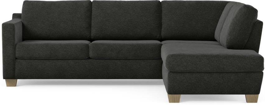 Friday - 2,5-sits soffa med divan höger - Grå