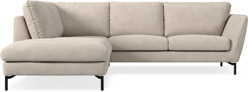 Madison Lux - 2-sits soffa med divan vänster - Vit