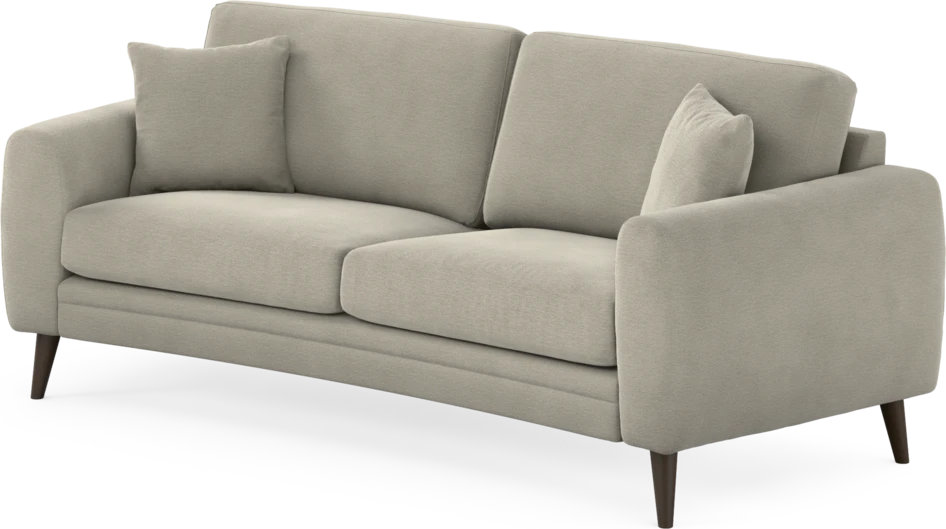 Eden - 2,5-sits soffa svängd - Brun