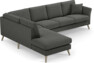 Eden - 3-sits soffa med divan - Grå