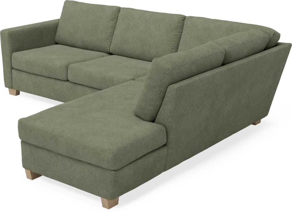 Friday - 2,5-sits soffa med divan höger - Vit