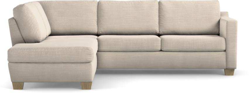 Friday - 2,5-sits soffa med divan vänster - Beige