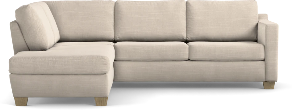Friday - 2,5-sits soffa med divan vänster - Beige