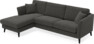 Eden - 2,5-sits soffa med schäslong - Grå