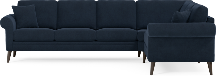 Eden - Hörnsoffa, 3+2-sits - Blå