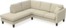 Eden - 2-sits soffa med divan - Beige