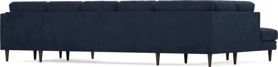 Eden - 3-sits soffa med divan vänster och schäslong höger - Blå