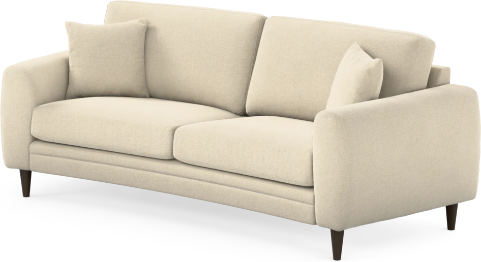 Eden - 2,5-sits soffa svängd - Beige