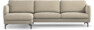 Madison Lux - 3-sits soffa med schäslong vänster - Beige