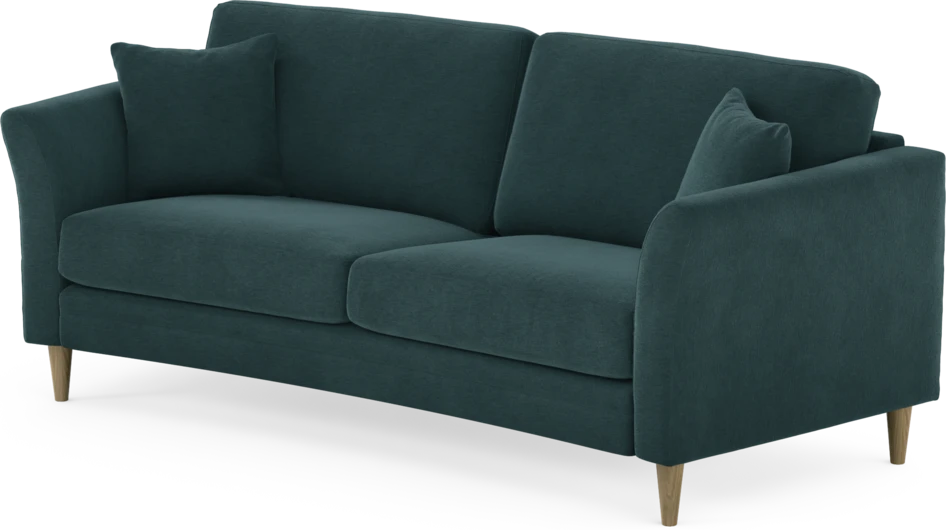 Eden - 2,5-sits soffa svängd - Blå