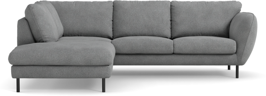 Madison Lux - 2-sits soffa med divan vänster - Vit