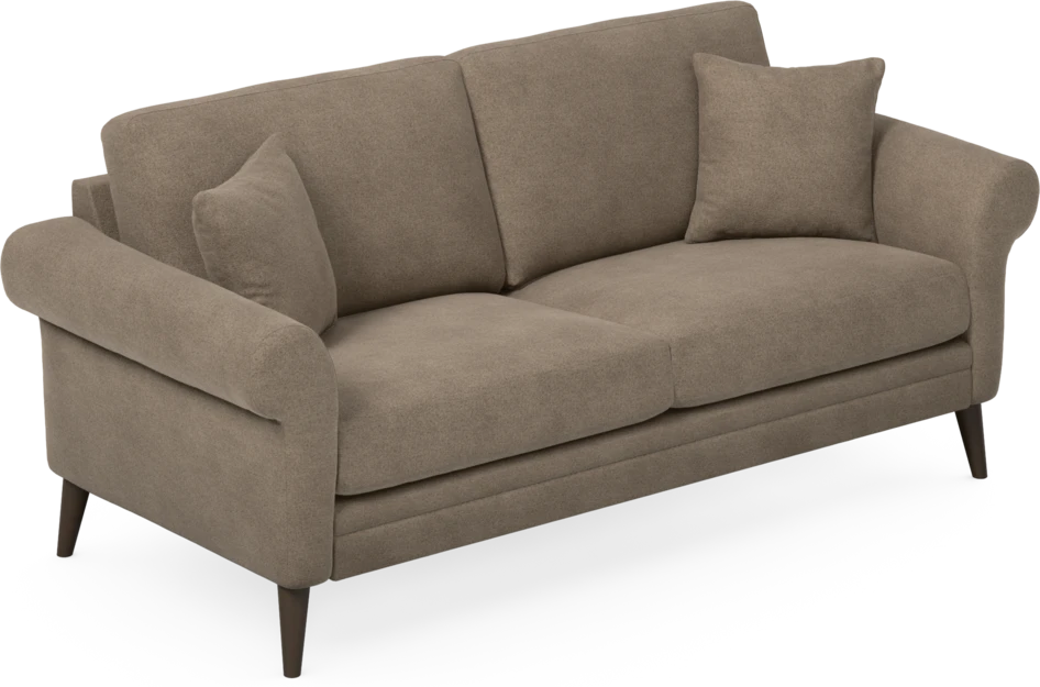 Eden - 2,5-sits soffa - Brun
