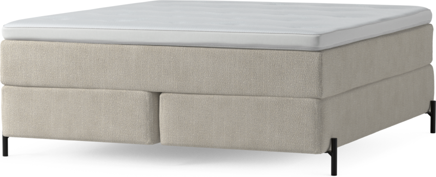 Delux Dream - Kontinentalsäng, dubbelsäng med bäddmadrass och sängben