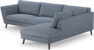 Madison Lux - 3-sits soffa med divan höger - Blå