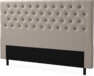 Delux Pikerad XL - Sänggavel, 90-210 cm - Beige