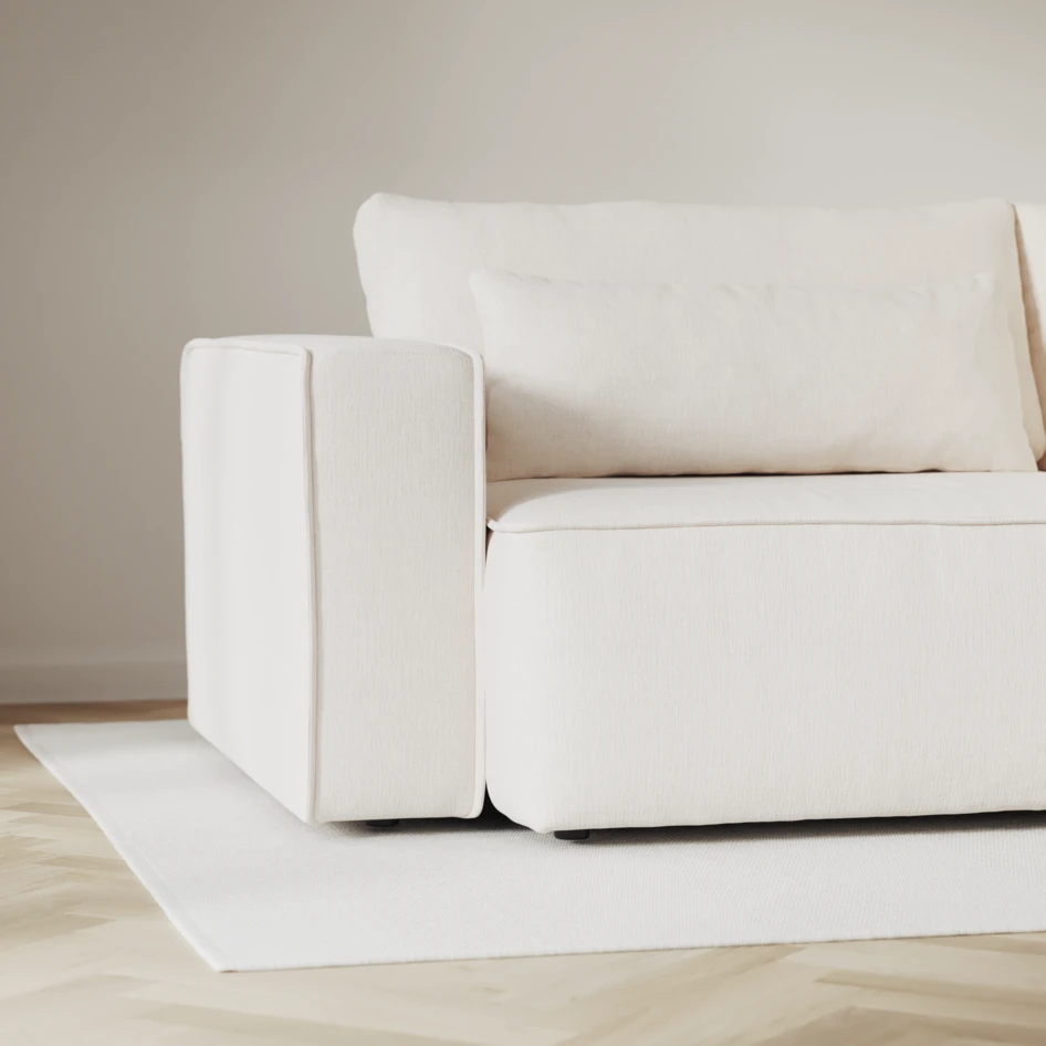 Ide - Bäddsoffa 3-sits - Vit