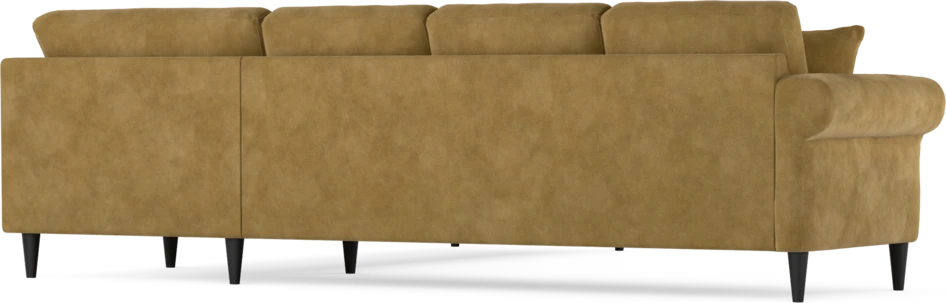 Eden - Hörnsoffa, 3+3-sits - Gul