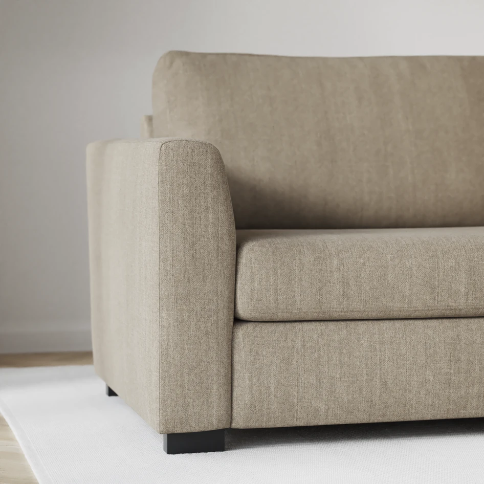 Friday - 2,5-sits soffa med divan vänster - Beige